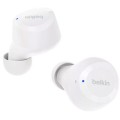 Écouteurs sans fil avec micro intra-auriculaire Belkin blanc