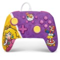 Manette filaire Power A Princess Peach Battle
