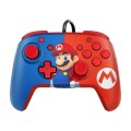 Manette filaire PDP pour Nintendo Switch Faceoff Deluxe + Audio Power Pose Mario