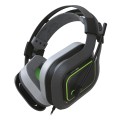 Casque gaming filaire Gioteck HC9 noir/vert