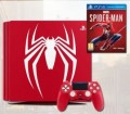 Console Playstation 4 Pro (1 To) Rouge Édition Limitée Spider-Man (avec jeu)