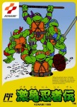 Teenage Mutant Hero Turtles (import japonais) en boîte 