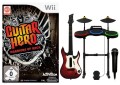 Guitar Hero : Warriors of Rock + Guitare + Batterie + Micro