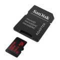 Carte Mémoire Micro SD (128 Go) SanDisk et Adaptateur