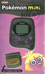 Console Pokémon Mini Violette et Pokémon Party en boîte