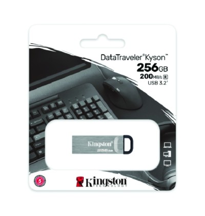 Clé USB 256 Go Kingston DataTraveler Kyson  - Multimedia