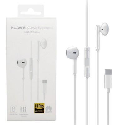 Écouteurs Filaire USB C CM33 Huawei - Blanc - Multimedia