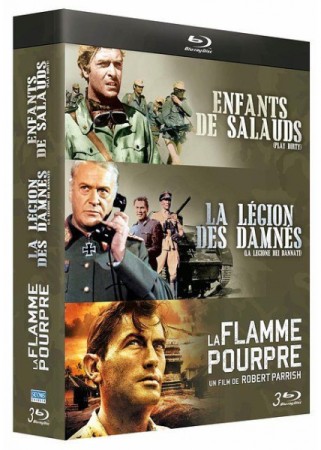 Enfants de Salauds + La Légion des Damnés + La Flamme Pourpre - BluRay
