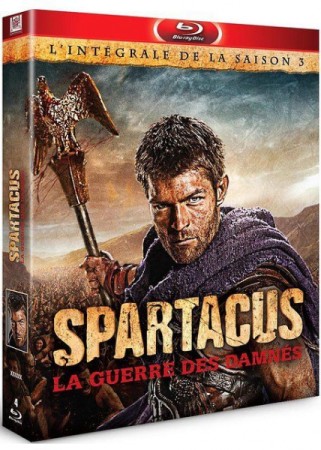 Spartacus : La Guerre des Damnés - Saison 3 - BluRay