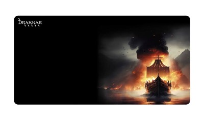 Tapis de souris Gaming Arnafelds XXL 90 x 46 cm Drakkar Konix - Multimedia