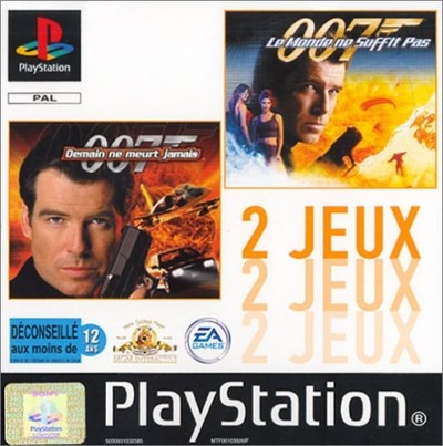 007 Le Monde Ne Suffit Pas et Demain ne Meurt Jamais - Playstation One