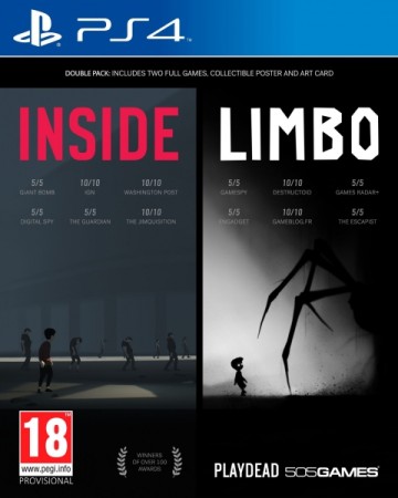 Inside et Limbo - Playstation 4