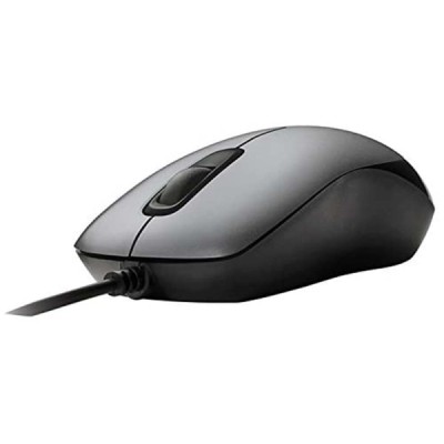 Souris filaire optique Compacte Evano Trust gris - Multimedia