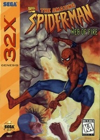 The Amazing Spider-Man : Web on Fire - 32 X