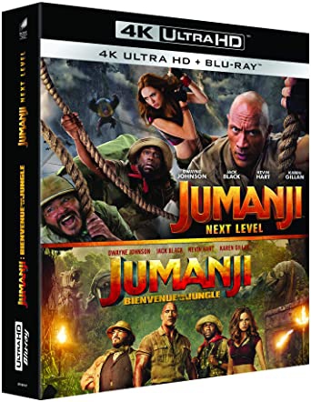 Jumanji : Bienvenue dans la Jungle et Jumanji : Next Level 4K - BluRay