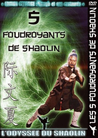 Les 5 Foudroyants De Shaolin - DVD