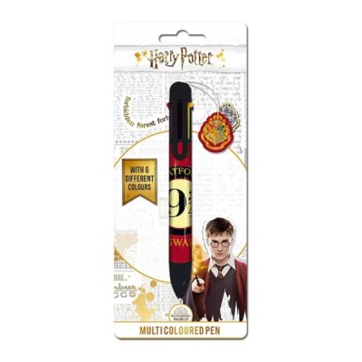 Stylo-bille 6 couleurs Plateforme 9 3/4 - Harry Potter - Librairie