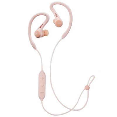 Écouteurs de sport sans fil Bluetooth Minerve Musique Micro-USB JVC rose - Multimedia