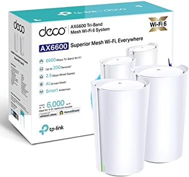 Wi-Fi Mesh TP-Link Deco X90 (2-Pack) AX6600 - Multimedia