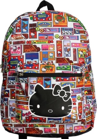 Sac à dos Hello Kitty imprimé multicolore - Textile