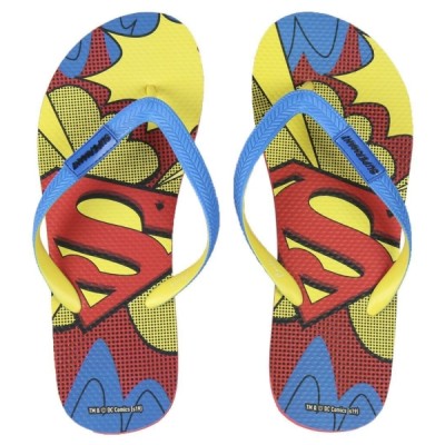 Sandales de plage premium Superman Dc comics - Pointure 41 - Textile