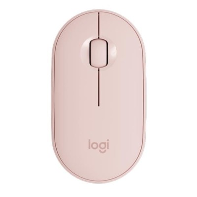 Souris sans fil Pebble M350 Rose - Logitech - Multimedia