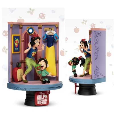 Figurine Statique - D-Stage - Les Mondes de Ralph - Blanche-Neige & Vanellope - Figurine