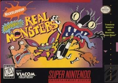 AAAHH!!! real monsters (import usa) - Super Nintendo