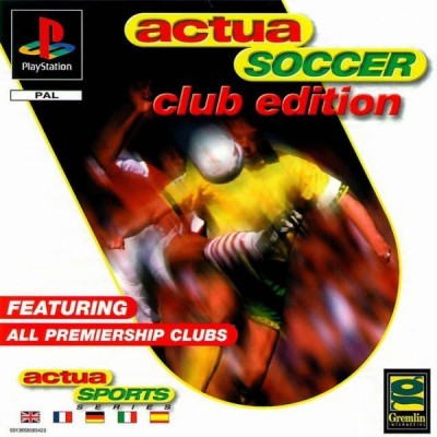 Actua soccer club edition - Playstation One