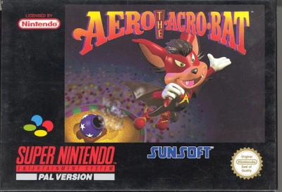 Aero the Acro-Bat en boîte - Super Nintendo