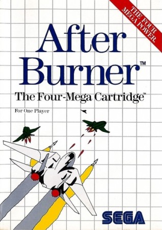 After Burner en boîte - Master System