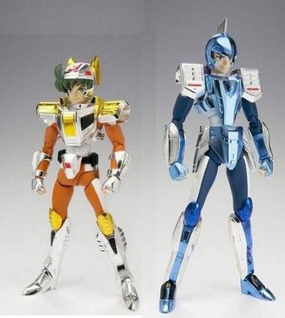 Figurines Ushio & Daichi - Chevaliers d'Acier de la Mer et de la Terre - Saint Seiya Myth Cloth - Figurine