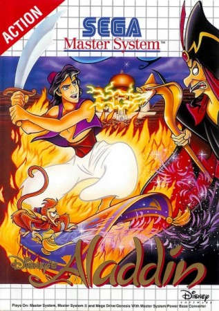 Aladdin en boîte - Master System