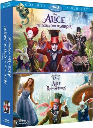 Alice au Pays des Merveilles + Alice de l'Autre Côté du Miroir - DVD