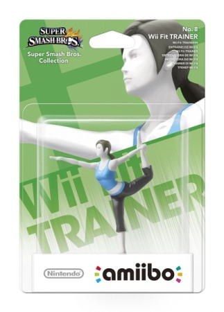 Amiibo Super Smash Bros - Entraineuse Wii Fit (N°8) - Wii U