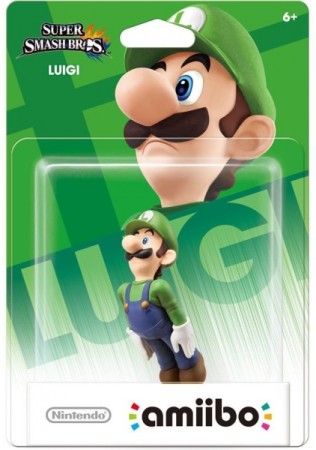 Amiibo Super Smash Bros Luigi N°15 en boîte - Wii U