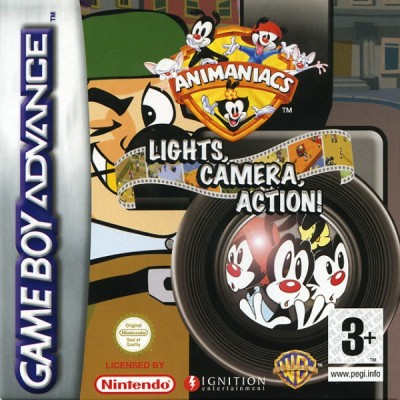 Animaniacs: Lights, Camera, Action! en boîte - Game Boy Advance