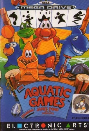 Aquatic Games starring James Pond en boîte - Megadrive