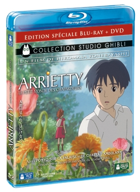 Arriety - Le petit monde des chapardeurs + DVD - BluRay