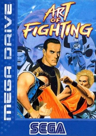 Art of Fighting en boîte - Megadrive
