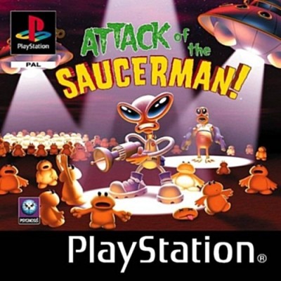Attack of the saucerman - Playstation One