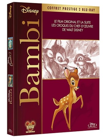 Bambi + Bambi 2 - Coffret Prestige - BluRay