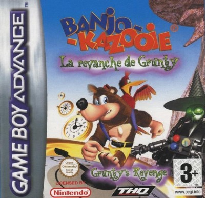 Banjo-Kazooie : La Revanche de Grunty en boîte - Game Boy Advance