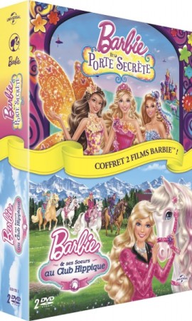 Barbie et la porte secrete + Barbie et ses soeurs au club - DVD