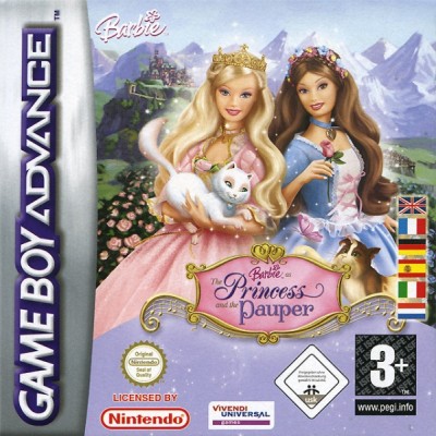 Barbie coeur de princesse - Game Boy Advance