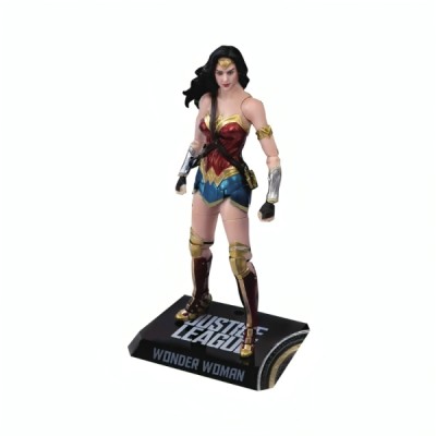 Figurine Justice League, modèle Dynamic Action Heroes 1/9 Wonder Woman 19 cm - Figurine