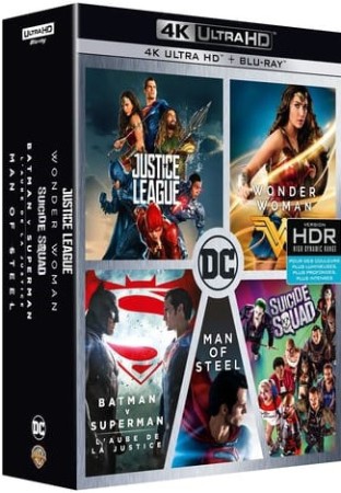DC Comics 5 Films 4K - BluRay