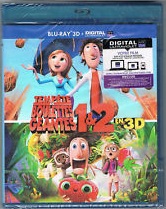 Tempête de Boulettes Géantes 1 & 2 3D - BluRay