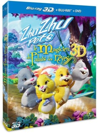 Zhu Zhu Pets, Le Magicien du Palais des Rêves 3D - BluRay