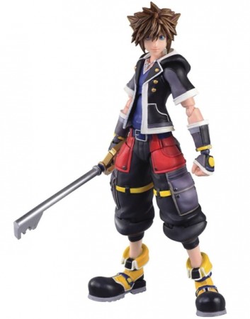 Figurine Sora - Kingdom Hearts III Bring Arts - Figurine